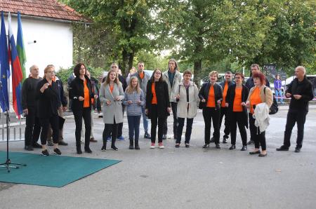 Otvoritev hodnika in kolesarske steze Cerknica  Dolenje Jezero 27 FOTO LJUBO VUKELIČ